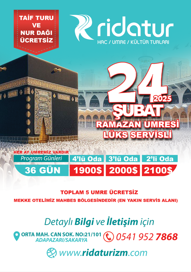 24 Şubat Ramazan Umresi