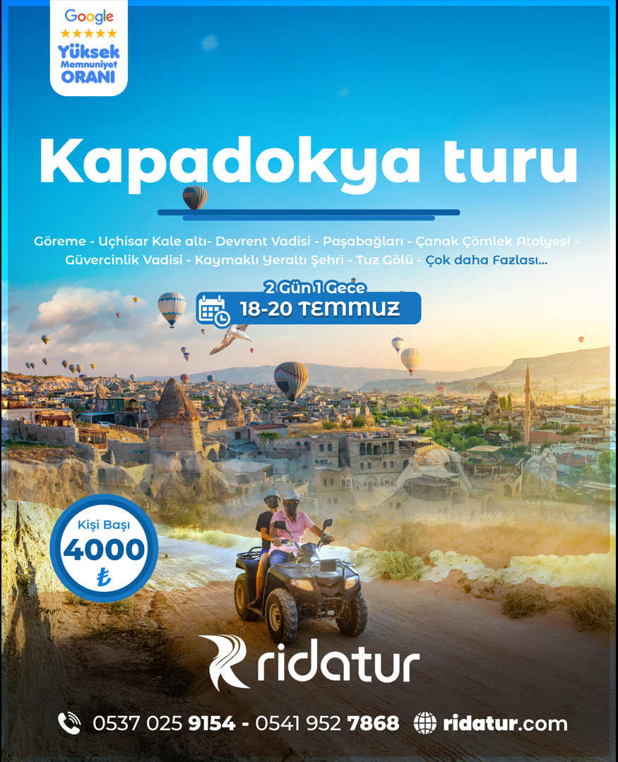 Güzel Atlar Diyarı Kapadokya Turu