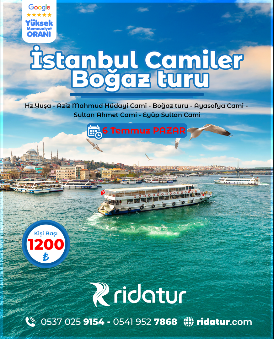 İstanbul Camiler & Boğaz Turu
