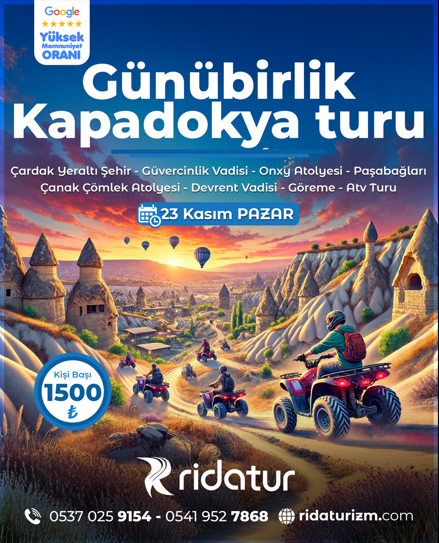 Günübirlik Kapadokya Turu