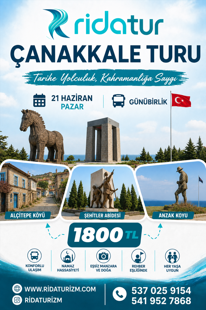 Çanakkale Şehitlik Turu